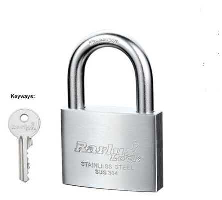 Rarlux Solid Padlock Anti-theft Door Cabinet Drawer Gate 304 Stainless Steel Padlock