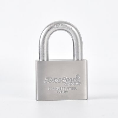 Rarlux Stainless Steel square Type Disc Padlock Anti-theft Safety Rust Proof Stainless Steel Padlock