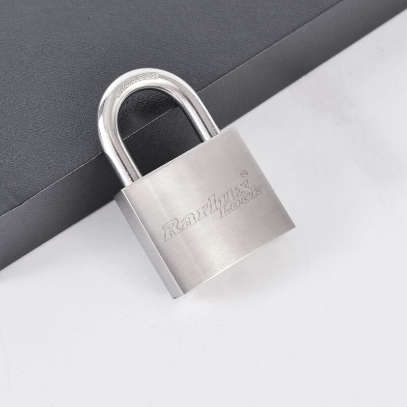 Rarlux Custom Anti-Theft Durable Heavy-Duty 304 Stainless Steel Padlock with 3 Brass Keys Eco-Friendly