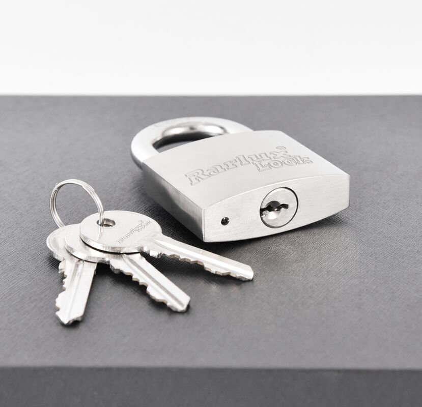 60mm 304 Stainless Steel Padlock Waterproof Anti-rust Padlock for Outdoor Safe Padlock