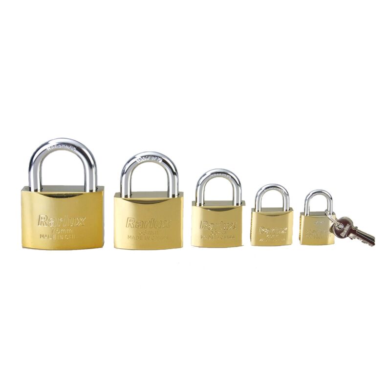 Hot Sale Iron Lock Cheap and Popular Gold Plated or Nickel Plated or Chrome Plated Arc Type Padlock