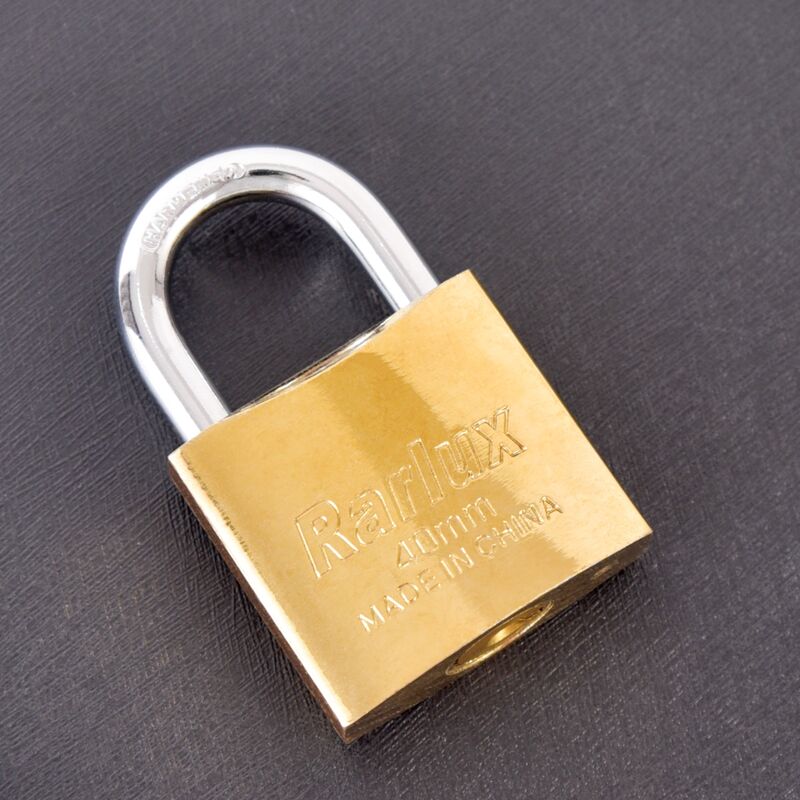 Hot Sale Iron Lock Cheap and Popular Gold Plated or Nickel Plated or Chrome Plated Arc Type Padlock