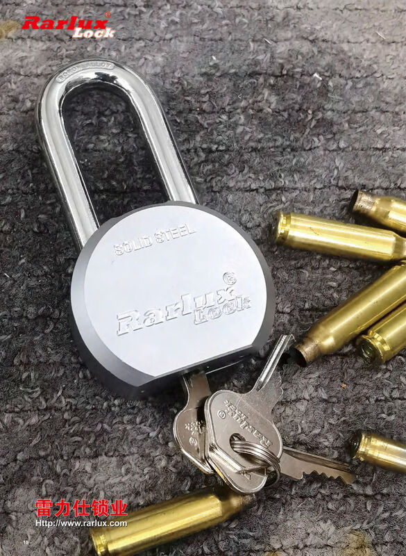 Rarlux 65mm-L Superior Alloy Steel security padlock New Round Type Steel hardened Padlock Factory Candado securite padlock