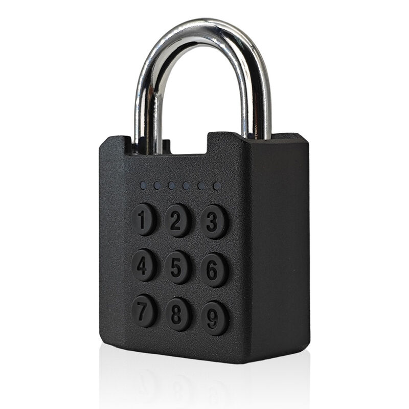 IP67 Waterproof Eco-Friendly Security Smart Fingerprint Padlock Zinc Alloy+ABS for Fingerprint Password with 20 Fingerprints