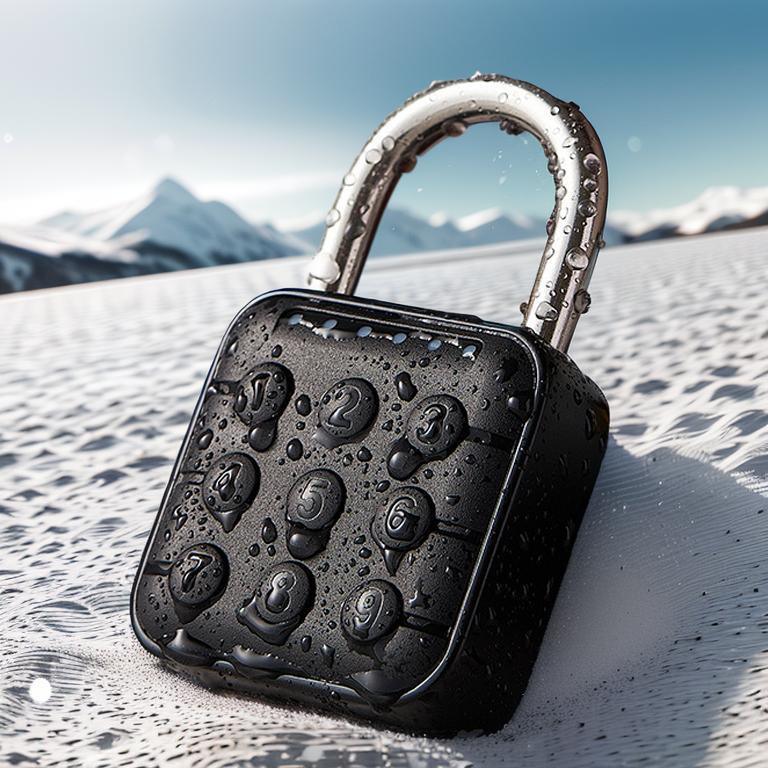 Security Electronic Combination Padlock Smart Fingerprint Padlock Home Waterproof TUYA Graffiti Bluetooth Lock Password