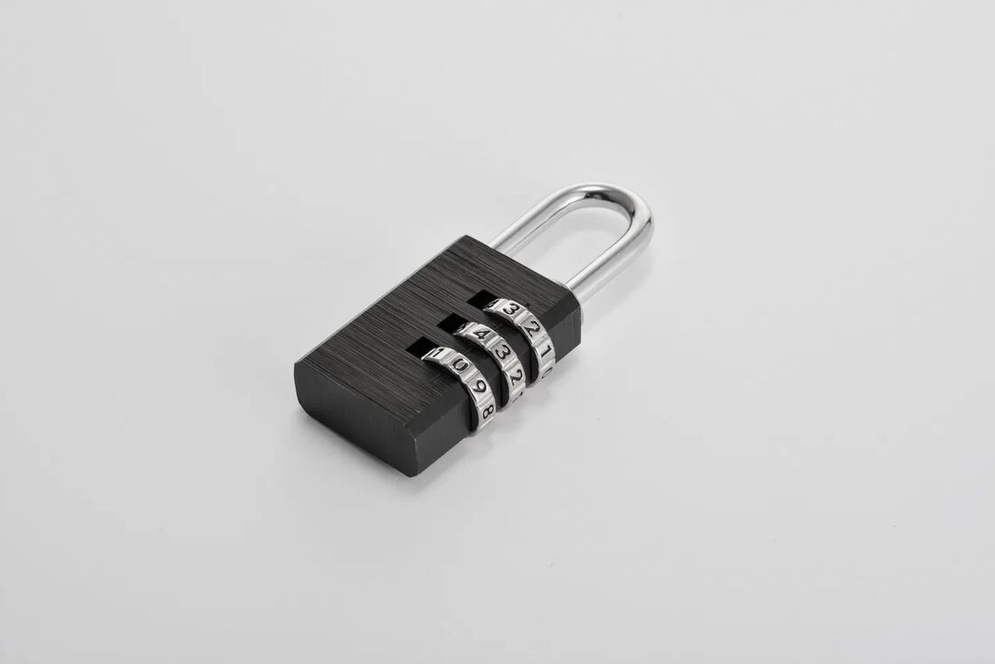 Custom Logo RARLUX Anti-Theft High Safety 3-Digit Password Lock Durable Luggage Padlocks 4 Codes Solid Aluminum Combination Lock