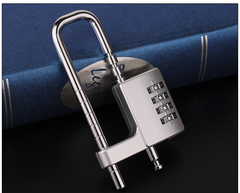 Rarlux Cross-border Outdoor Retractable Zinc Alloy Cabinet Door Combination Padlock Multi-speed Adjustable Four-digit Code Model
