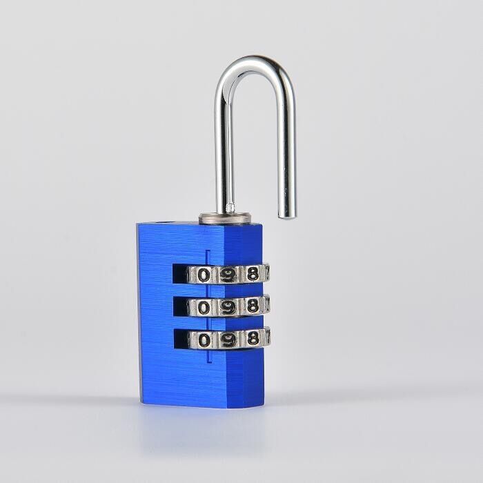 Durable 3-Digit Password Aluminum Combination Padlock Safe Lock and Code Passcode Digital Candados Type Passcode Lock