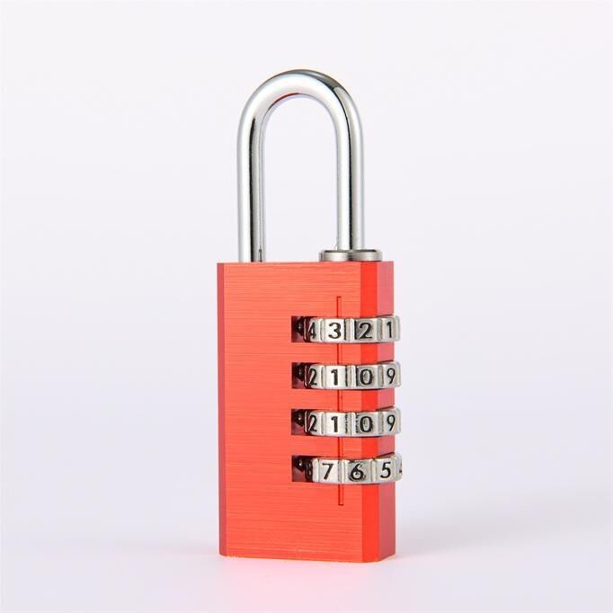 Durable 3-Digit Password Aluminum Combination Padlock Safe Lock and Code Passcode Digital Candados Type Passcode Lock