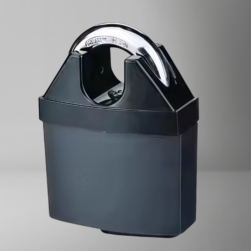 OPEL BBV Heavy Duty Hardened Iron Padlock Keyed Alike Shackle Durable Anti-Theft Waterproof 50x60mm Indoor Outdoor Use