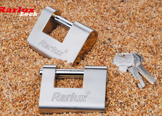 STAINLESS STEEL ARMOURED PADLOCK