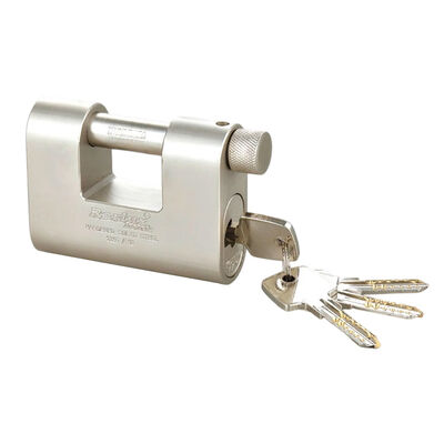 HARDENED SOLID STEEL PADLOCK